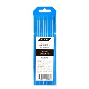Электрод вольфрамовый ПТК WL-20-175мм Ø 1,6