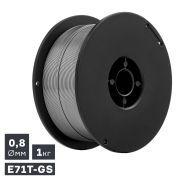 Проволока сварочная MIG, порошковая самозащитная (E71T-GS), Ø 0,8 мм, 1 кг